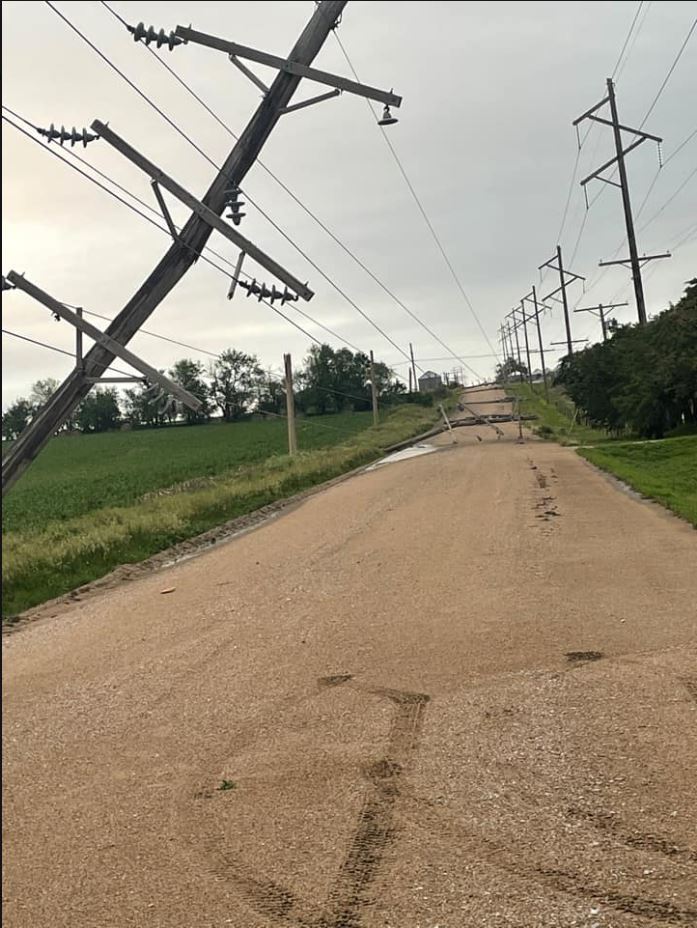 June 1415th, 2022 EF2 Tornado Touches Down Near Lushton, Multiple Rounds Of Large Hail Across